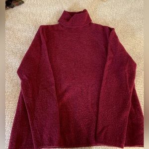 NWOT Eddie Bauer wool turtleneck sweater XXL